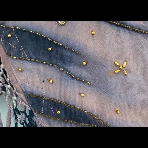 Ana Mori Hand Dyed Batik Totem Bird Maxi Dress - Picture 11 of 12